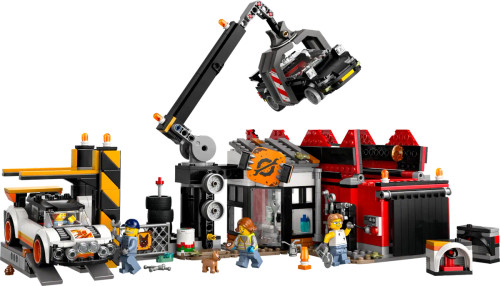 LEGO® City - Scrapyard with Cars 60472