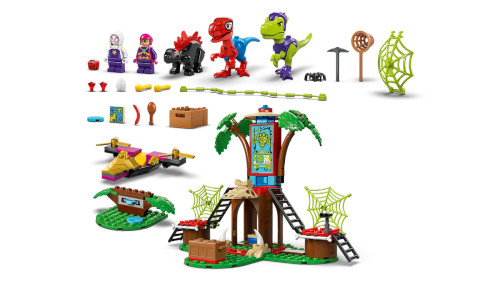 LEGO® Marvel - Spidey and Gobby's Raptor Battle at Tree House 4 HQ  11200 LEGO® Marvel - Spidey and Gobby's Raptor Battle at Tree House 4 HQ  11200