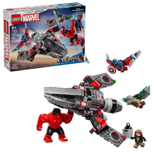 LEGO® Marvel - Captain America vs. Red Hulk Battle 76292 LEGO® Marvel - Captain America vs. Red Hulk Battle 76292