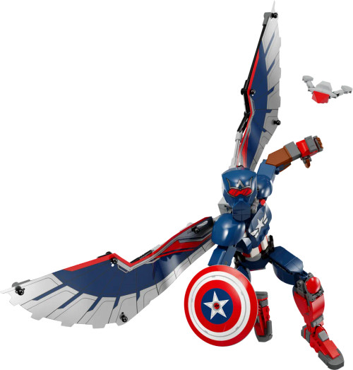 LEGO® Marvel - New Captain America Construction Figure 76296 LEGO® Marvel - New Captain America Construction Figure 76296
