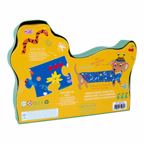 Floss & Rock 20pc - Shaped Jigsaw Puzzle Pets