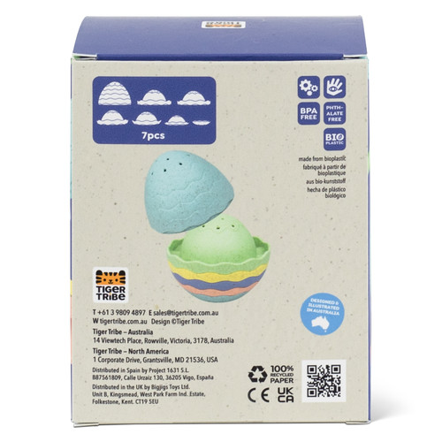 Tiger Tribe - Stack & Pour - Bath Egg - Eco