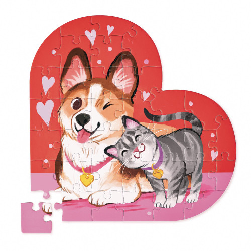 Crocodile Creek - Classic Floor Puzzle 36 pc - Friends Fur-Ever