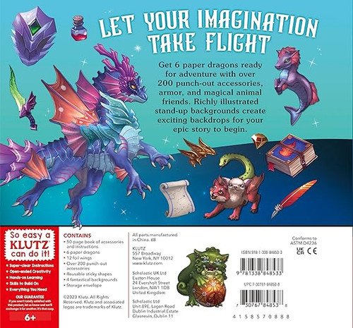 Klutz - The Marvelous Book of Magical Dragons Klutz - The Marvelous Book of Magical Dragons