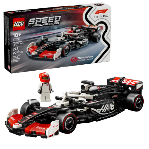 LEGO® Speed Champions -   MoneyGram Haas F1® Team VF-24 Race Car 77250