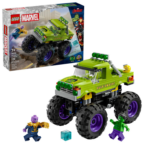 LEGO® Marvel -  The Hulk Truck vs. Thanos 76312