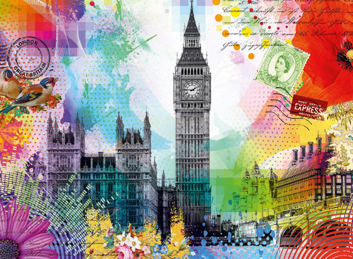 Ravensburger 500pc - London Postcard