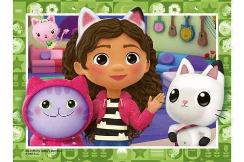 Ravensburger  -  Gabby's Dollhouse 4 in a Box - 12, 16, 20, 24pc Puzzles Ravensburger  -  Gabby's Dollhouse 4 in a Box - 12, 16, 20, 24pc Puzzles