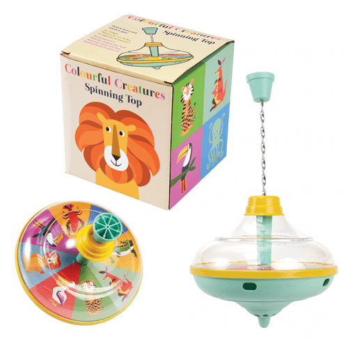 Rex London - Colourful Creatures Spinning Top