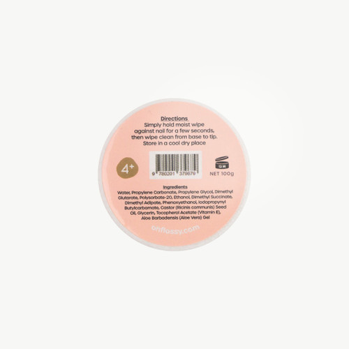 Oh Flossy - Water-Based Nail Polish Remover Wipes Oh Flossy - Water-Based Nail Polish Remover Wipes