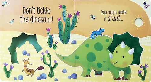 Usborne Touchy-Feely Sounds Book - Don't Tickle the Dinosaur Usborne Touchy-Feely Sounds Book - Don't Tickle the Dinosaur