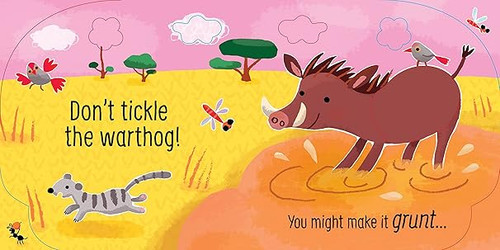 Usborne Touchy-Feely Sounds Book - Don't Tickle the Monkey Usborne Touchy-Feely Sounds Book - Don't Tickle the Monkey