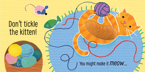 Usborne Touchy-Feely Sounds Book - Don't Tickle the Puppy Usborne Touchy-Feely Sounds Book - Don't Tickle the Puppy