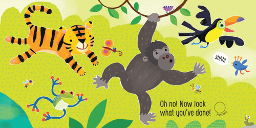 Usborne Touchy-Feely Sounds Book - Don't Tickle the Tiger Usborne Touchy-Feely Sounds Book - Don't Tickle the Tiger