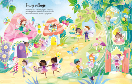 Usborne - First Sticker Book - Sparkly Fairies