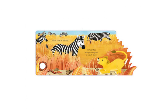 Usborne - Little Lift and Look Nosy Lion