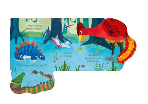 Usborne - Little Lift and Look Spiky Dinosaur