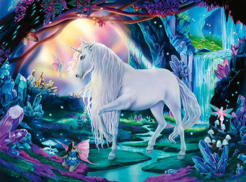Ravensburger 300pc - Crystal Unicorn Puzzle