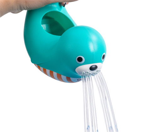 Hape Bath Toys Happy Splashers Seal Jug