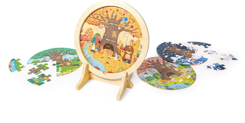 Hape - 4 Seasons Layer Puzzle