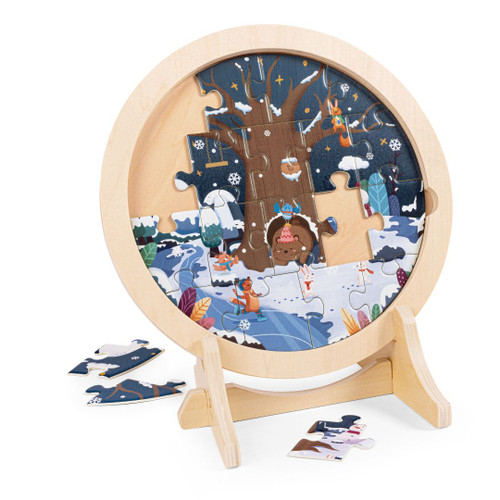 Hape - 4 Seasons Layer Puzzle