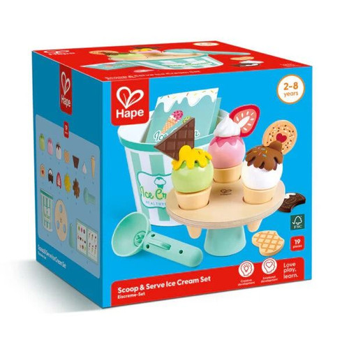 Hape - Scoop & Serve Ice Cream Set