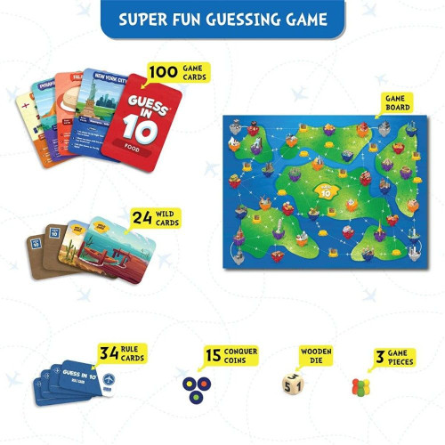 Skillmatics - Guess in 10 - The Board Game Skillmatics - Guess in 10 - The Board Game