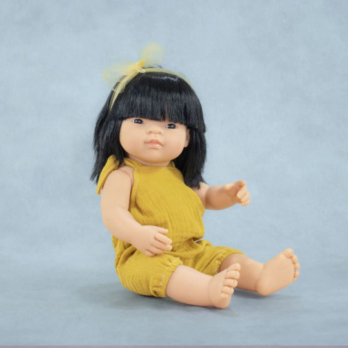 Miniland Doll 38cm - My Friends & Me - Asian Girl Baby Doll