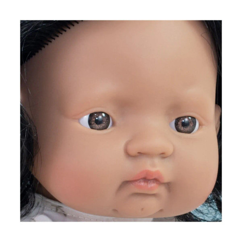 Miniland Doll 38cm - My Friends & Me - Latin American Girl Baby Doll