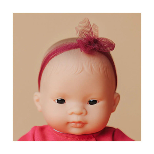 Miniland Doll 21cm - My Friends & Me - Asian Girl Baby Doll