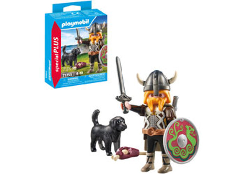 Playmobil - Special Plus - Viking with Guard Dog 71755