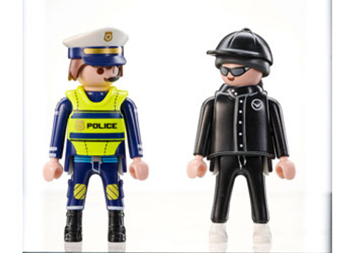 Playmobil  - DuoPack - Policeman and Burglar 71804