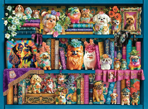 Ravensburger 500pc - Precious Porcelain Pups Puzzle