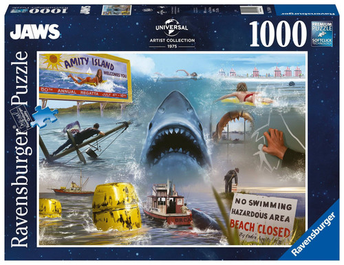 Ravensburger 1000pc - JAWS puzzle