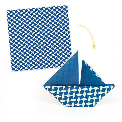 Djeco - Natsu 100 Origami Sheets by Petit Pan Djeco - Natsu 100 Origami Sheets by Petit Pan