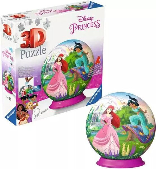 Ravensburger 72pc - 3D Puzzleball Disney Princess Puzzle Ravensburger 72pc - 3D Puzzleball Disney Princess Puzzle