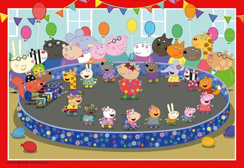 Ravensburger 2x24pc - Peppa Pig Party Time Puzzle Ravensburger 2x24pc - Peppa Pig Party Time Puzzle