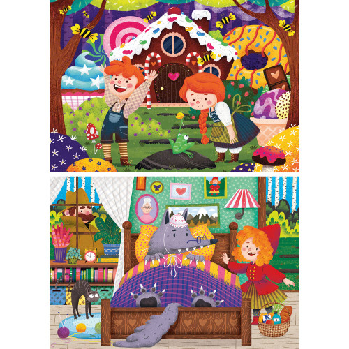Ravensburger 2x12pc - Fairytales Puzzle