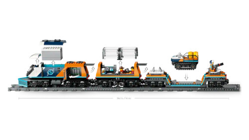 LEGO® City -  Explorers' Arctic Polar Express Train 60470