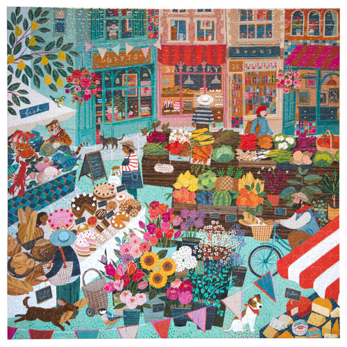 eeBoo 1000pc - English Green Market