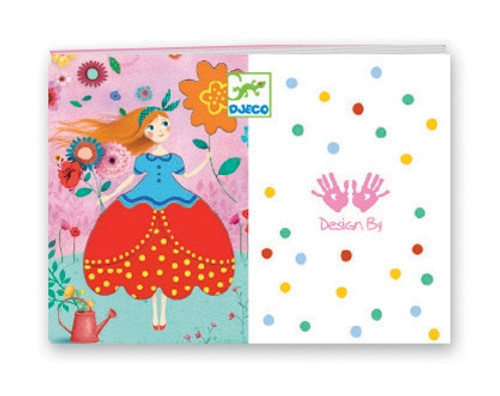 Djeco - Marie's Pretty Dresses - Magic Felt Tips