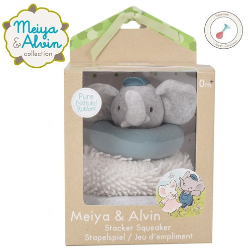 Meiya & Alvin - Alvin Stacker Squeaker Toy Meiya & Alvin - Alvin Stacker Squeaker Toy