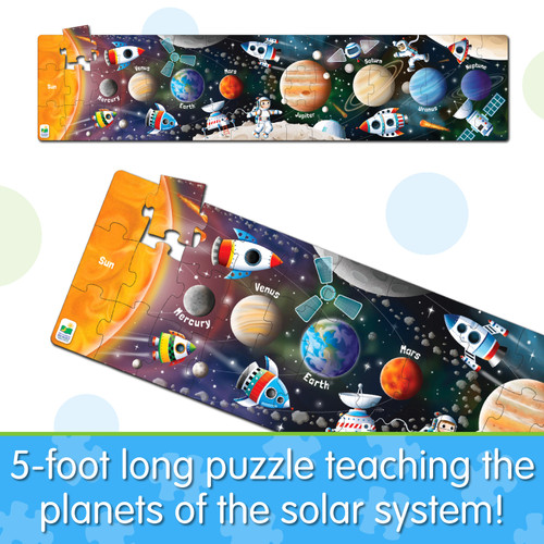The Learning Journey - Long & Tall Puzzle - Solar System