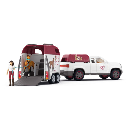 Schleich Horses -  Mobile Vet with Trailer 42704