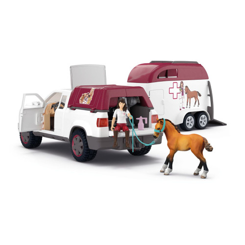 Schleich Horses -  Mobile Vet with Trailer 42704