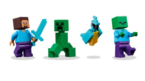 LEGO® Minecraft® The TNT Jungle House 21275