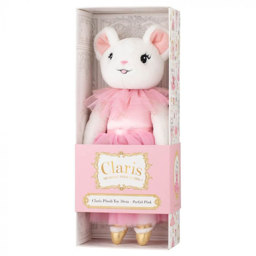 Claris Plush Toy 30cm - Parfait Pink