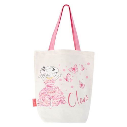 Claris - Canvas Book Bag