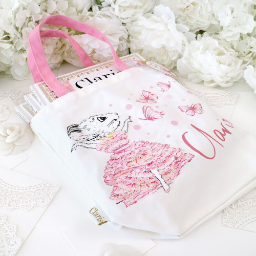 Claris - Canvas Book Bag