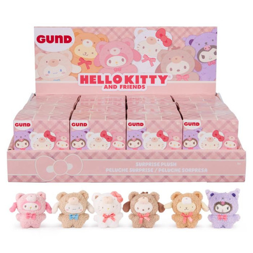 Hello Kitty & Friends - Surprise Cafe Latte Plush (Blind Box)